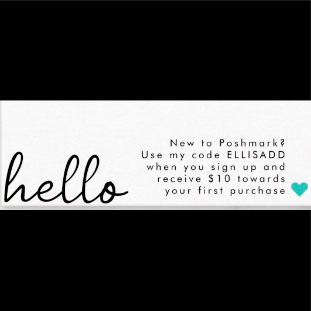 New to Poshmark… Join now😊